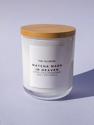 Glass Candle - Matcha Made in Heaven