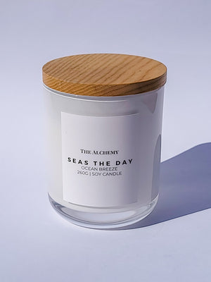 Glass Candle - Seas The Day