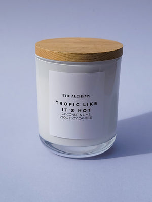 Glass Candle - Tropic Like it's Hot