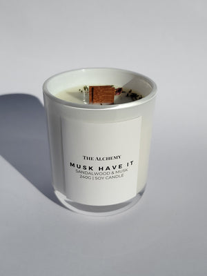 Glass Candle - Musk Have It